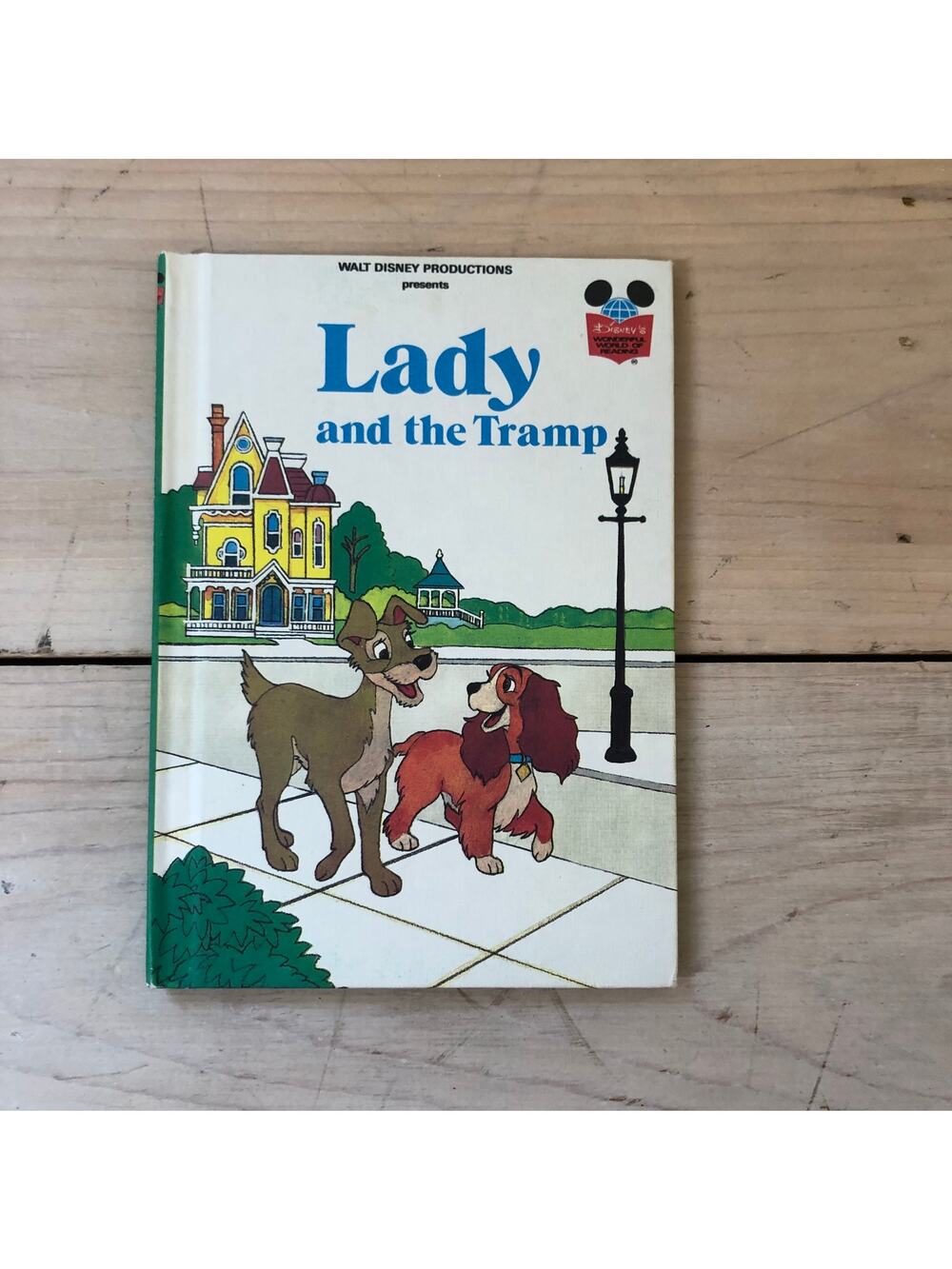 Disney Grolier Vintage 1980s Lady and the Tramp Children's Book